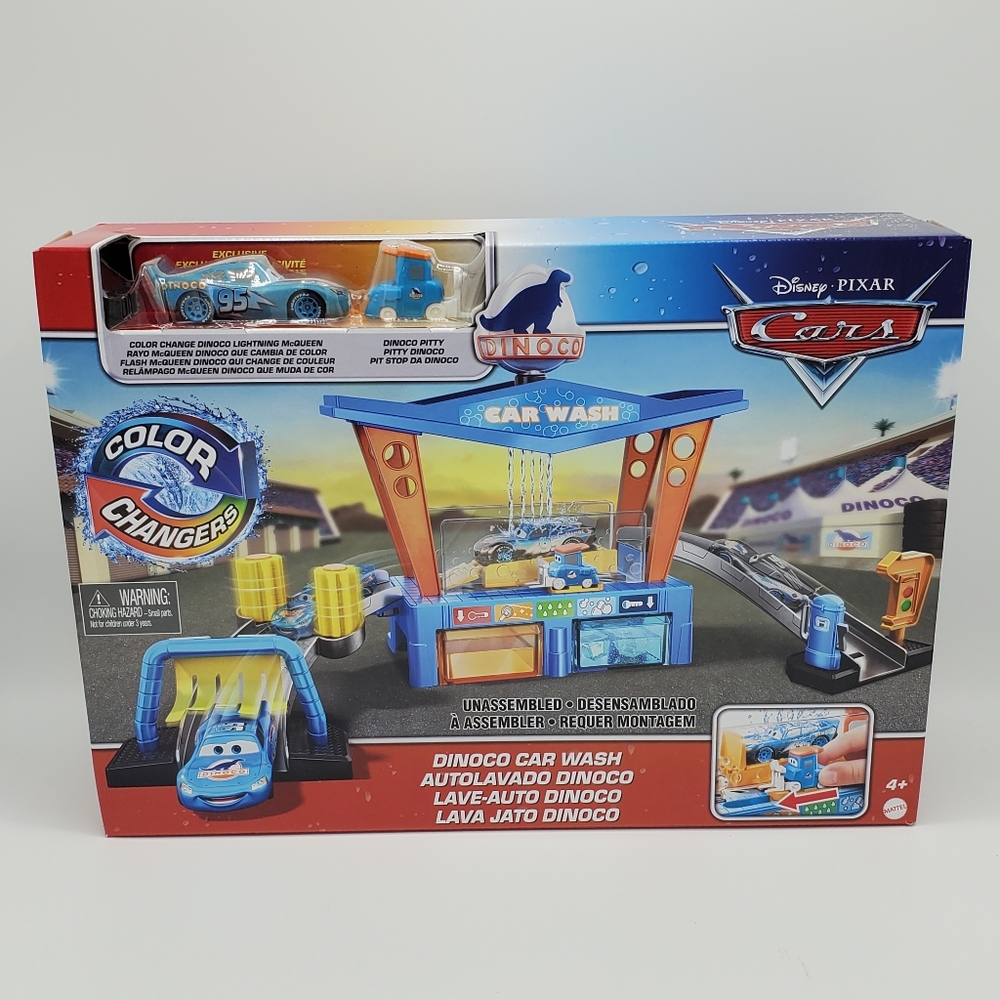 Cars Color Changers Dinoco Car Wash